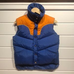 Vintage Reversible Down Vest